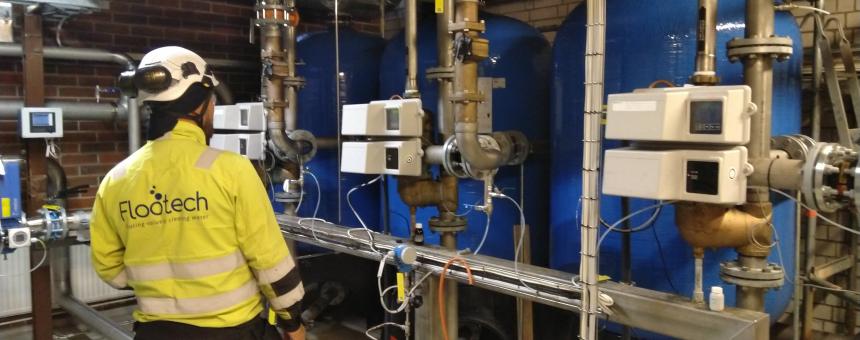 Flootech expert service water softener device maintenance