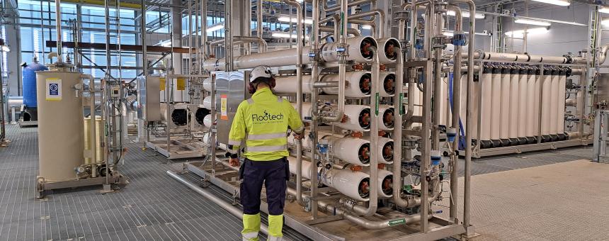 Flootech water treatment plant reverse osmosis service expert